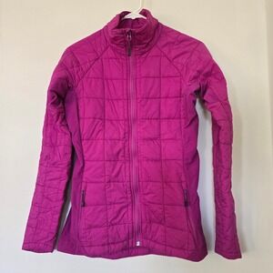 AK Burton Jacket Dhaka Puffer Womens Extra Small Dhaka Purple Pink